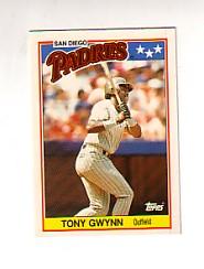 1988 Topps UK Minis Tiffany #29 Tony Gwynn