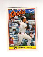 1988 Topps UK Minis Tiffany #61 Cal Ripken