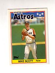 1988 Topps UK Minis Tiffany #68 Mike Scott
