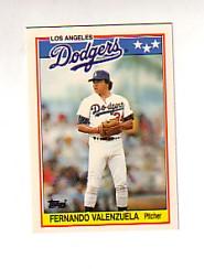 1988 Topps UK Minis Tiffany #80 Fernando Valenzuela