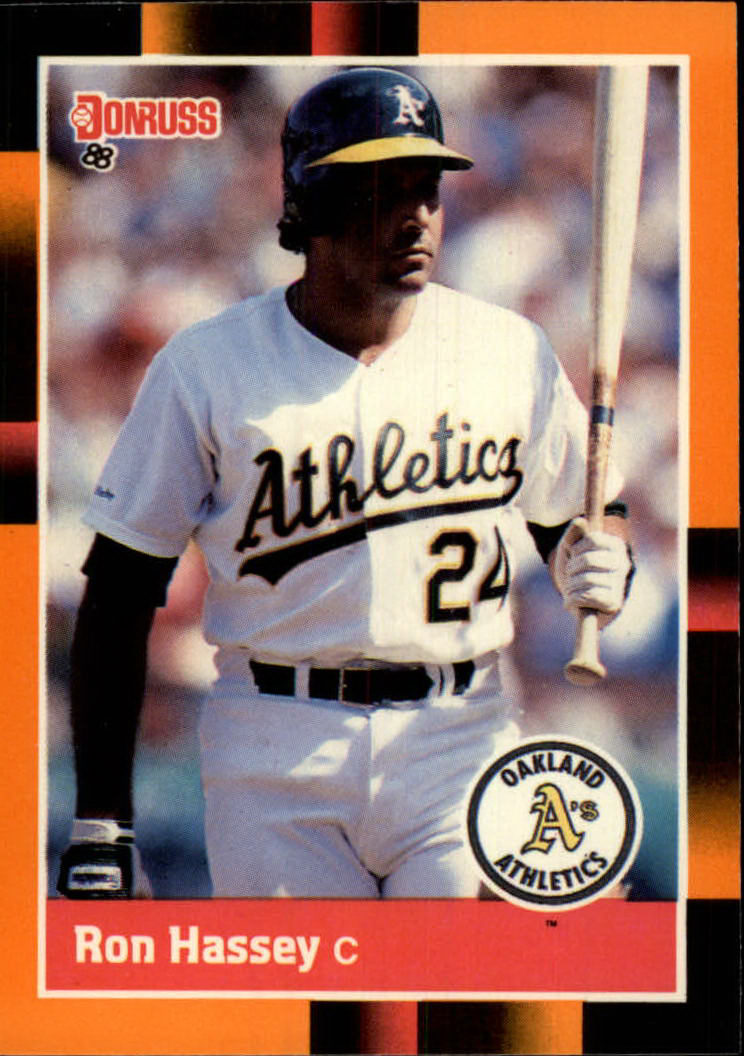 1988 Donruss Baseball's Best #302 Ron Hassey