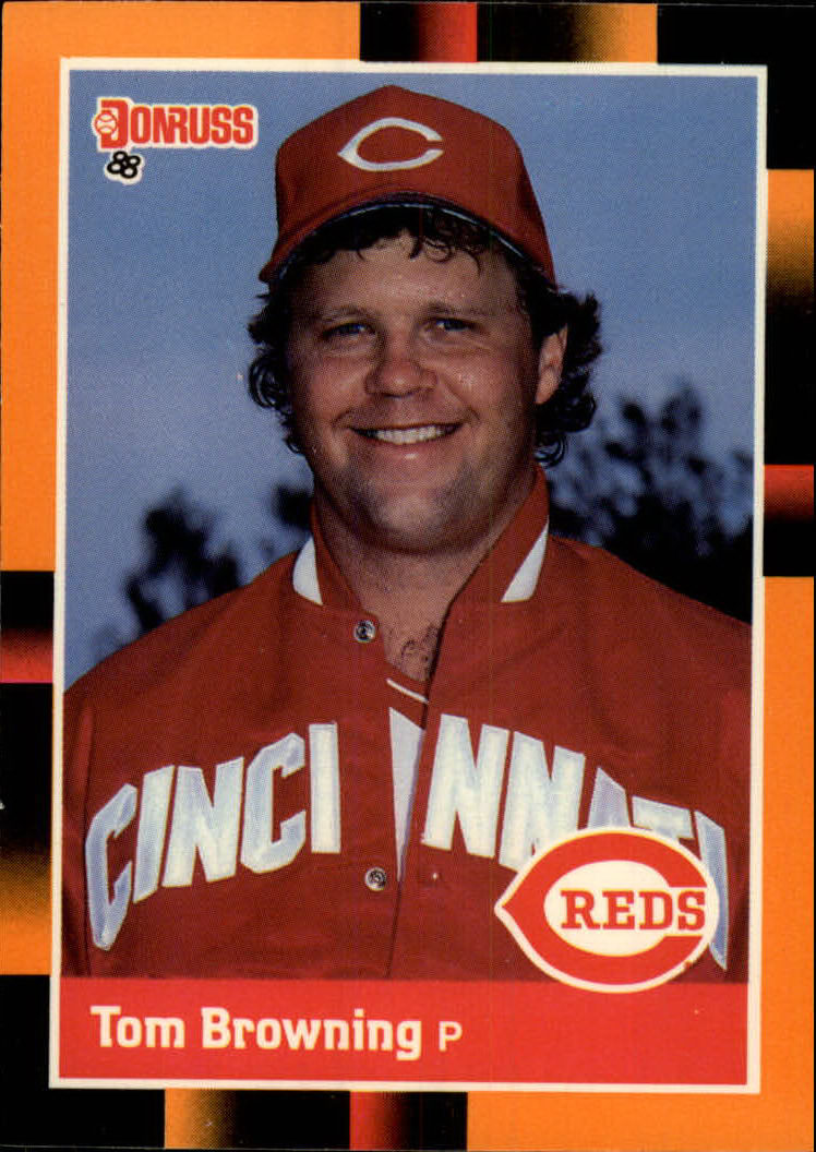1988 Donruss Baseball's Best #335 Tom Browning