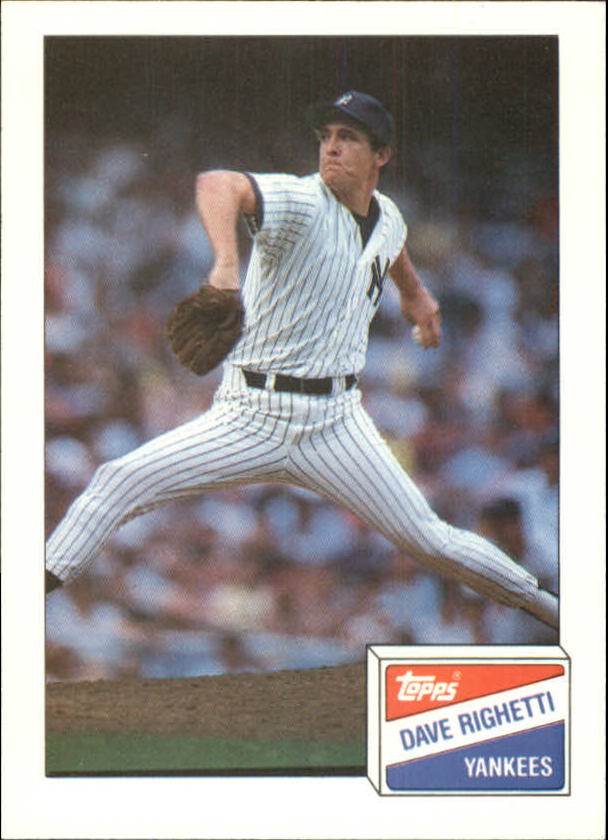 1988 Bazooka #16 Dave Righetti