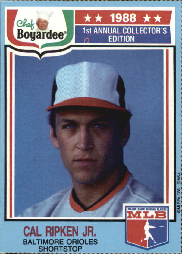 1988 Chef Boyardee #7 Cal Ripken