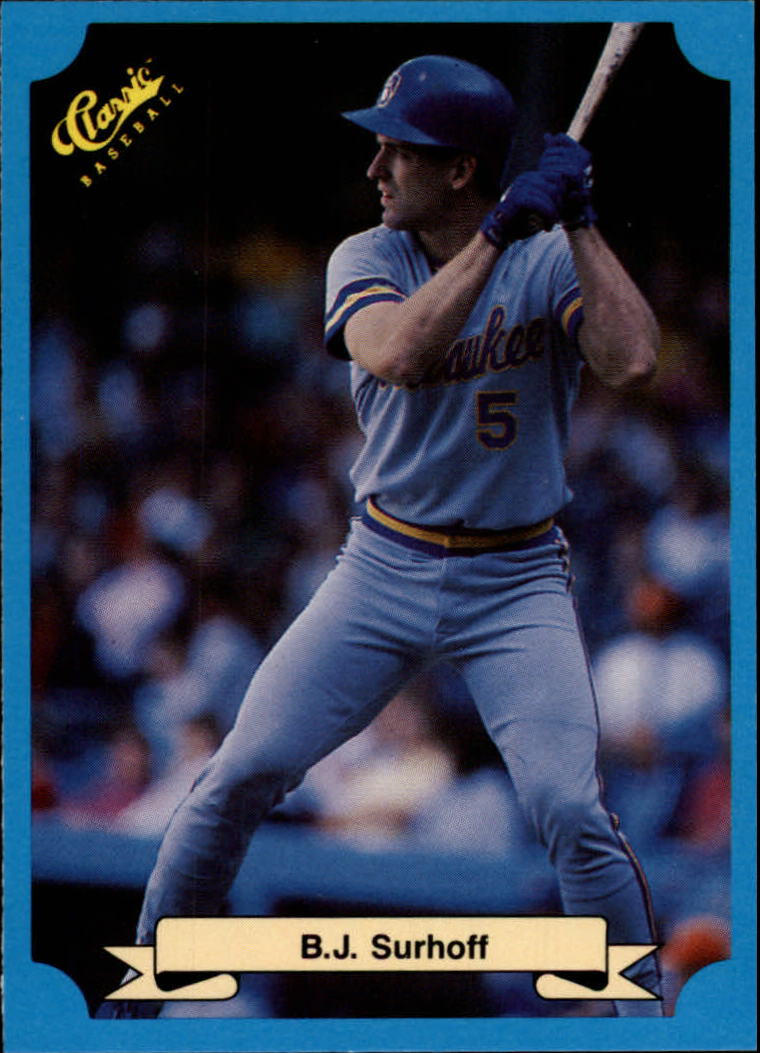 1988 Classic Blue #202 B.J. Surhoff