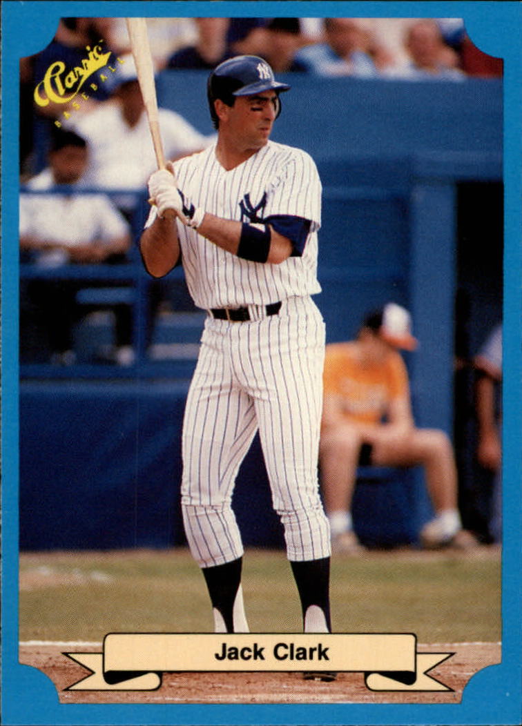1988 Classic Blue #205 Jack Clark