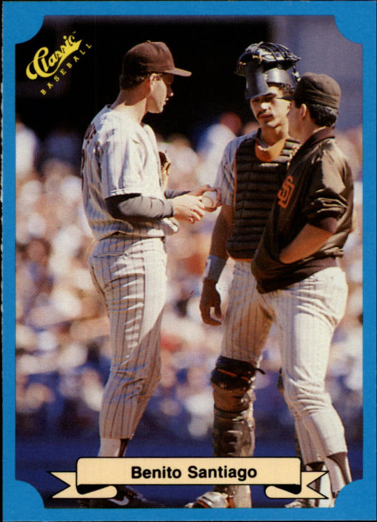 1988 Classic Blue #219 Benito Santiago