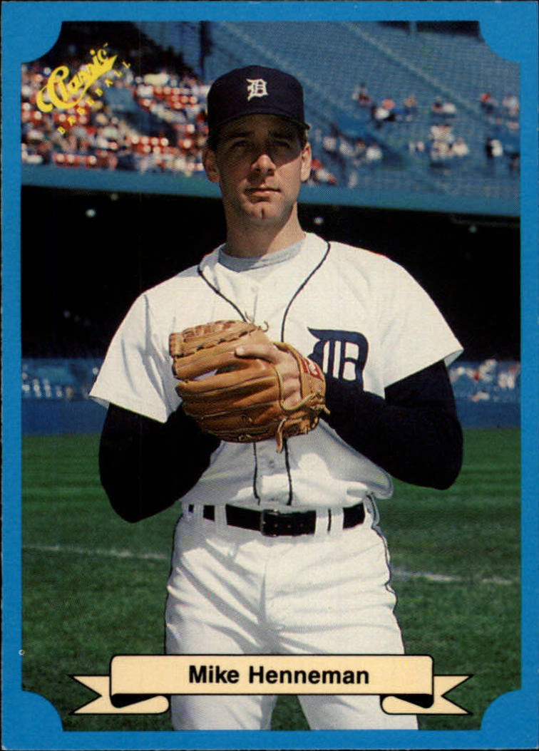 1988 Classic Blue #241 Mike Henneman