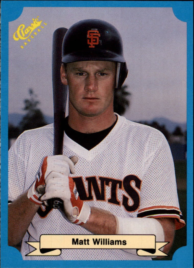 1988 Classic Blue #246 Matt Williams