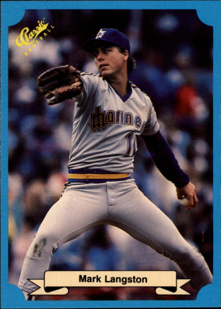 1988 Classic Blue #250 Mark Langston