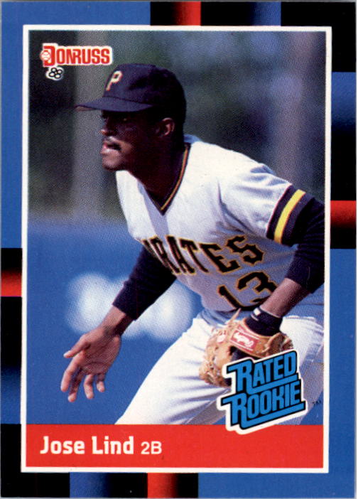 1988 Donruss #38 Jose Lind RC