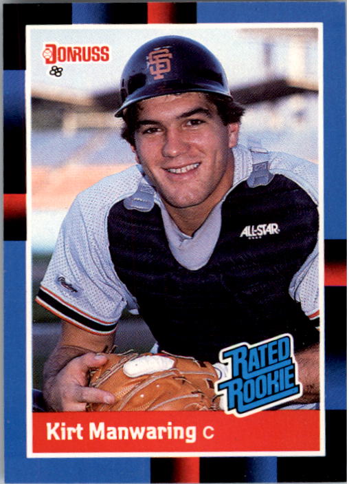 1988 Donruss #39 Kirt Manwaring RC