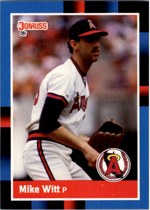 1988 Donruss #86 Mike Witt
