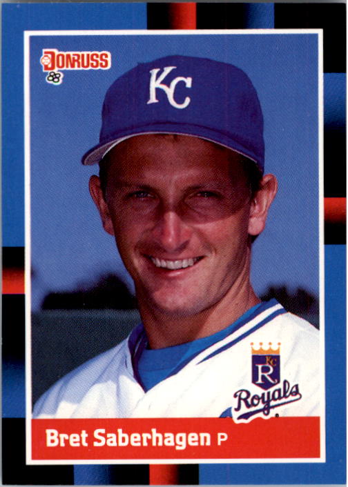 1988 Donruss #96 Bret Saberhagen