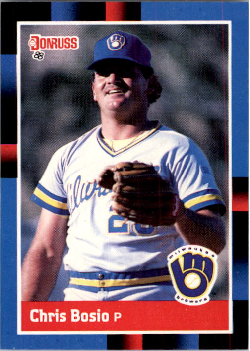 1988 Donruss #117 Chris Bosio