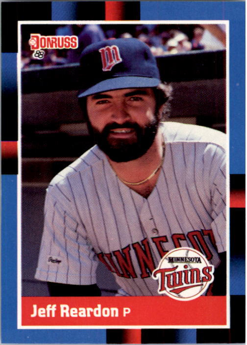 1988 Donruss #122 Jeff Reardon