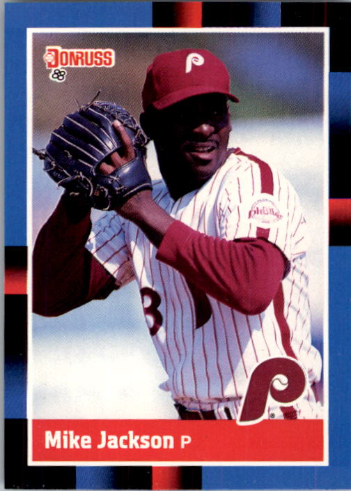 1988 Donruss #139 Mike Jackson RC*
