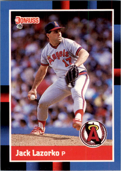 1988 Donruss #160 Jack Lazorko