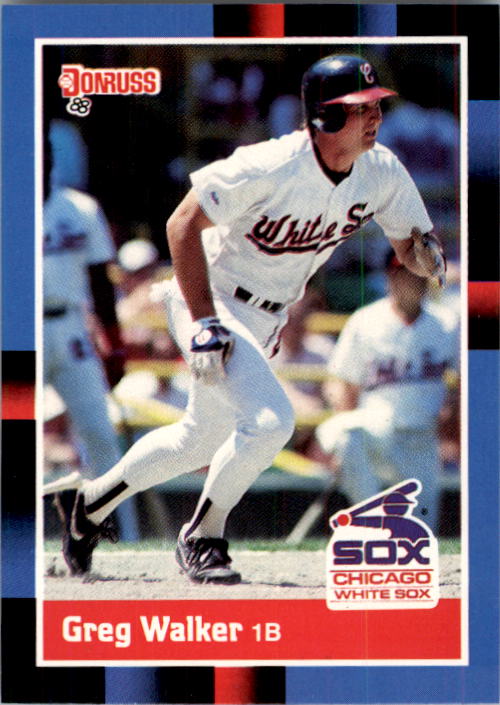1988 Donruss #162 Greg Walker