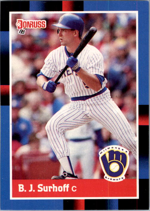 1988 Donruss #172 B.J. Surhoff