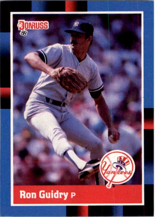 1988 Donruss #175 Ron Guidry