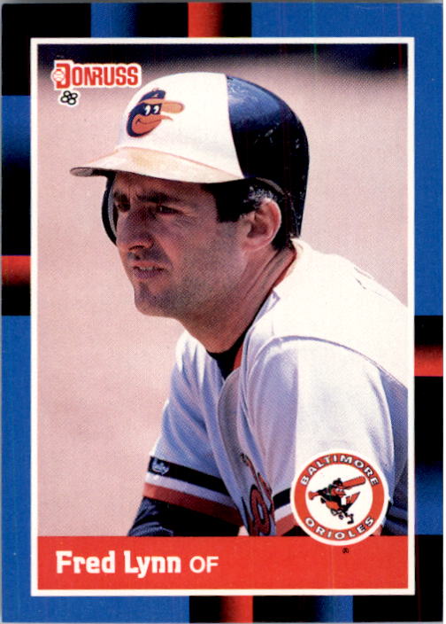 1988 Donruss #248 Fred Lynn