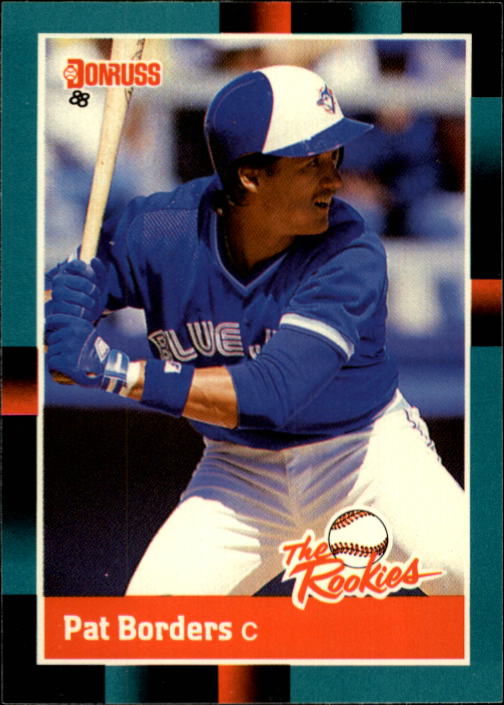 1988 Donruss Rookies #12 Pat Borders XRC