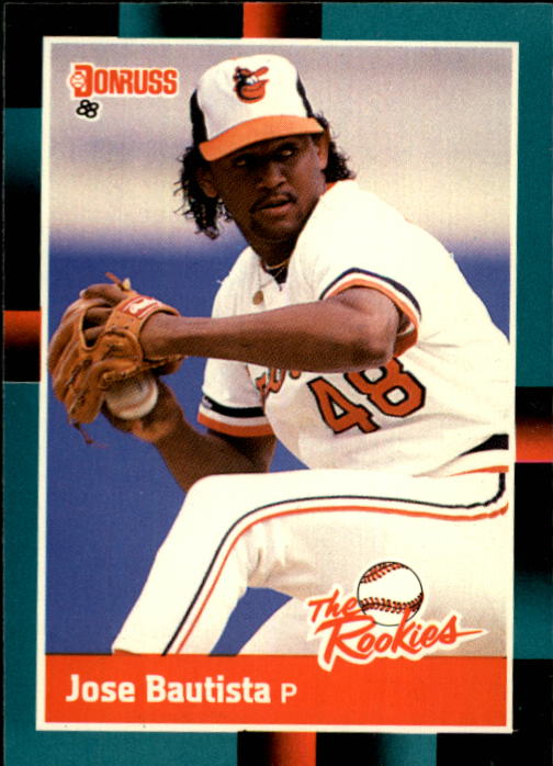 1988 Donruss Rookies #41 Jose Bautista XRC