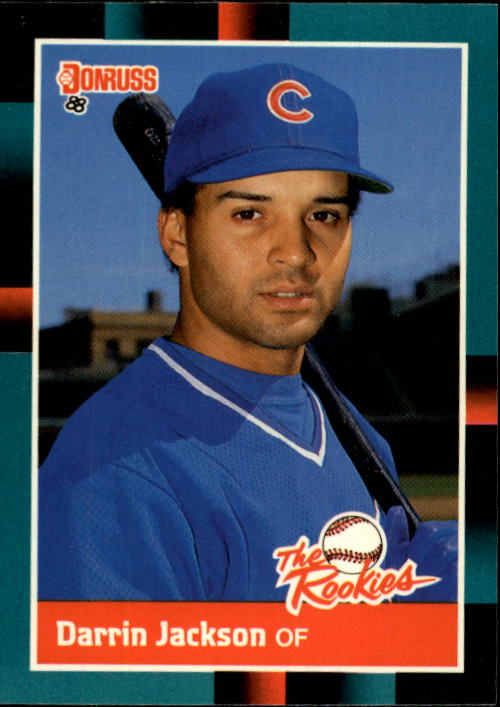 1988 Donruss Rookies #45 Darrin Jackson XRC*