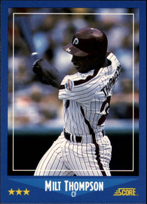 1988 Score #115 Milt Thompson