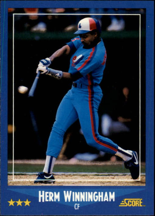 1988 Score #142 Herm Winningham