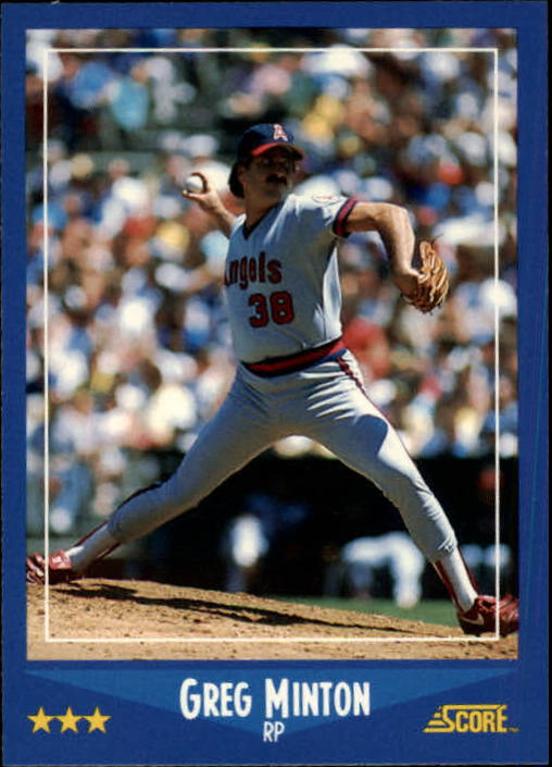 1988 Score #176 Greg Minton