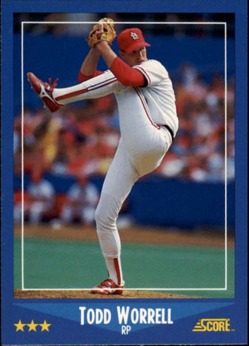 1988 Score #202 Todd Worrell