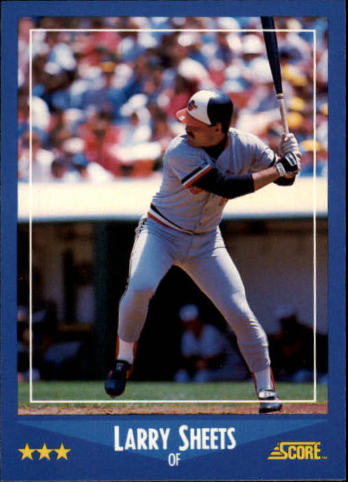 1988 Score #219 Larry Sheets