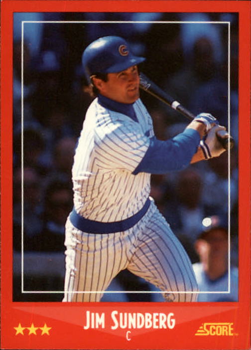 1988 Score #244 Jim Sundberg