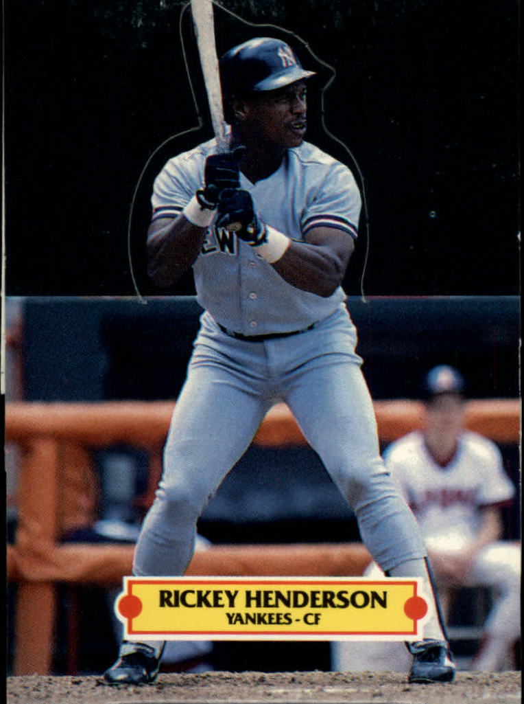 1988 Donruss Pop-Ups #4 Rickey Henderson