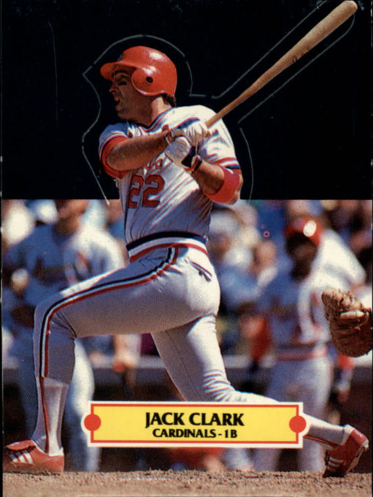 1988 Donruss Pop-Ups #11 Jack Clark