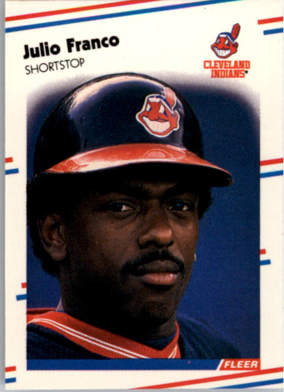 1988 Fleer Mini #19 Julio Franco