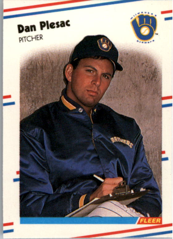 1988 Fleer Mini #32 Dan Plesac