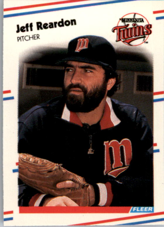 1988 Fleer Mini #37 Jeff Reardon