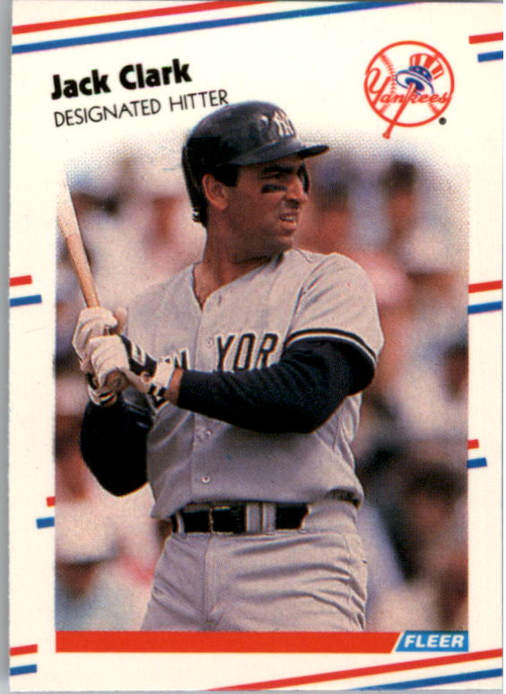 1988 Fleer Mini #39 Jack Clark