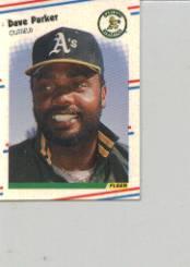 1988 Fleer Mini #47 Dave Parker