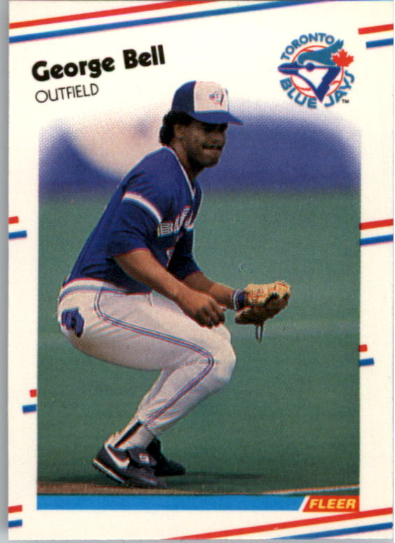 1988 Fleer Mini #59 George Bell