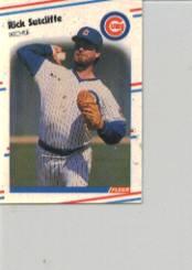 1988 Fleer Mini #71 Rick Sutcliffe
