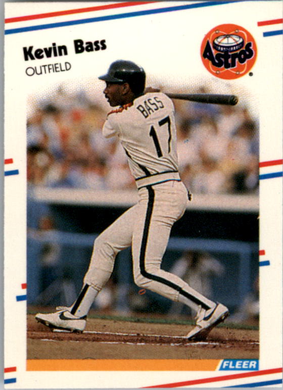 1988 Fleer Mini #77 Kevin Bass
