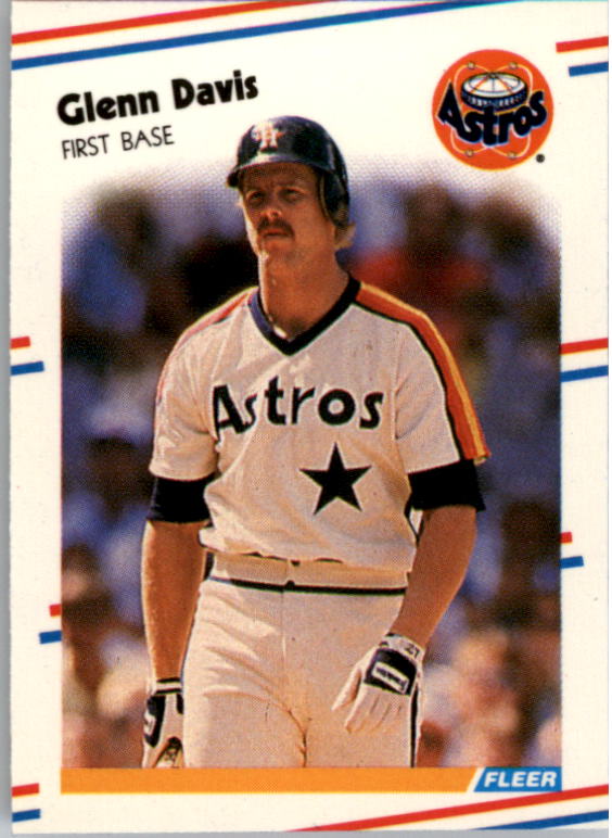 1988 Fleer Mini #78 Glenn Davis