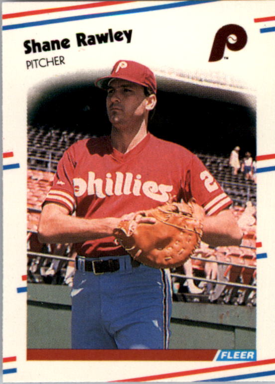 1988 Fleer Mini #100 Shane Rawley