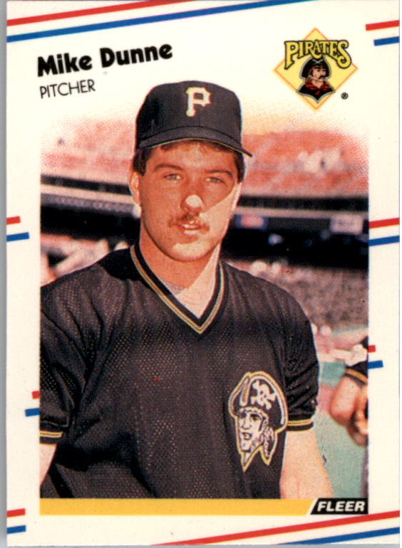 1988 Fleer Mini #104 Mike Dunne