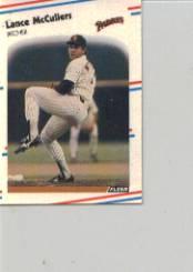 1988 Fleer Mini #114 Lance McCullers