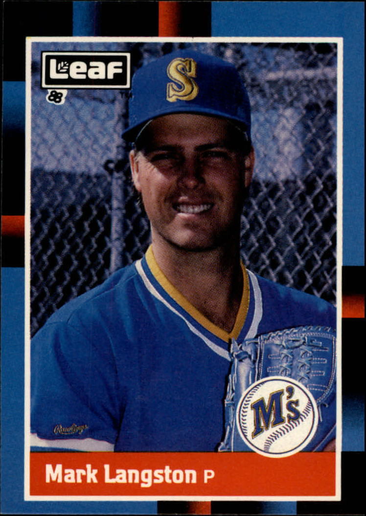 1988 Leaf/Donruss #123 Mark Langston